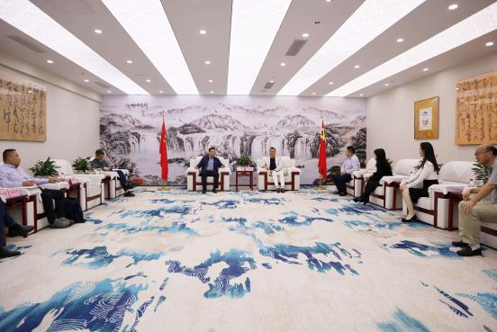 合肥新站高新區黨工委委員、管委會副主任安志強到訪索威爾科技公司總部—聯合企業集團